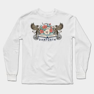 Danforth Vermont Public Library eldritch evil logo Long Sleeve T-Shirt